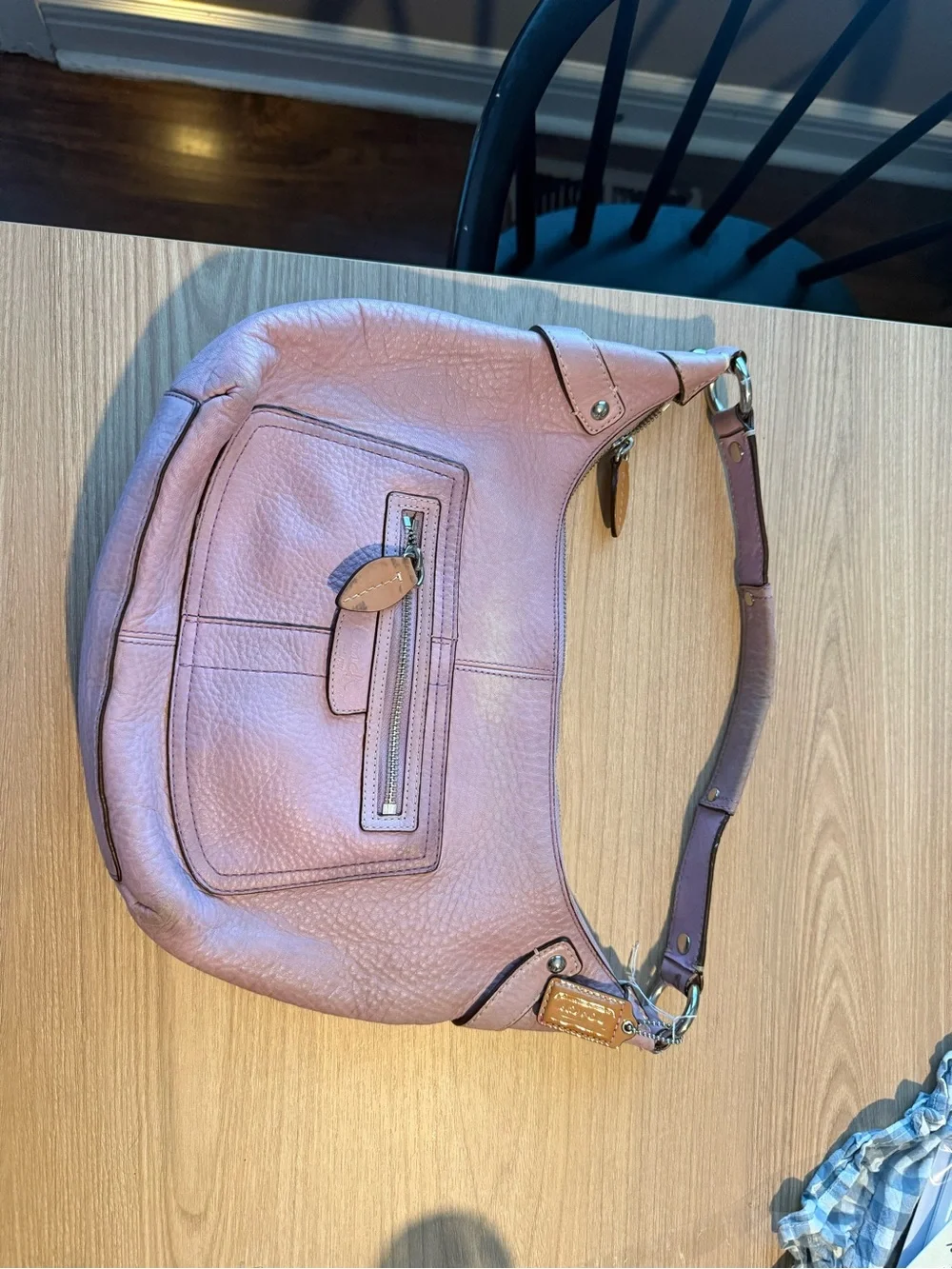 Vintage Coach Penelope Pebble Hobo Bag Purse